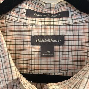 Eddie Bauer SS sport shirt - EUC - LTall